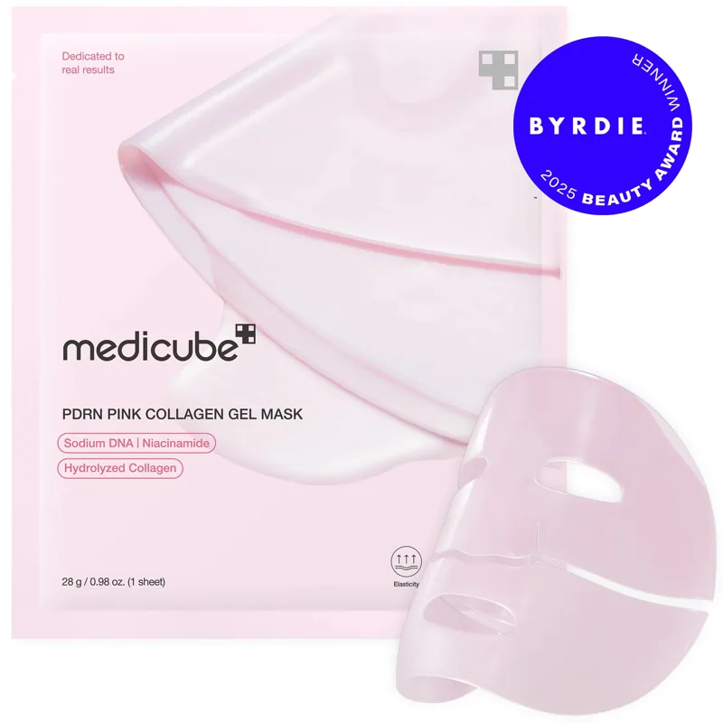 Medicube PDRN Pink Collagen Gel Mask 28 g — 1 mascarilla