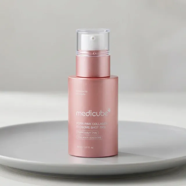 Medicube Exosome Shot PDRN Pink Collagen 7.500 PPM sérum facial, 30 ml