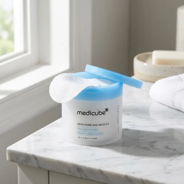 Medicube Zero Pore Pad Mild 2.0 (70 discos)