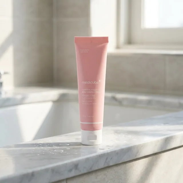 Medicube Crema Hidratante Hialurónica Salmon DNA PDRN Pink 50 ml