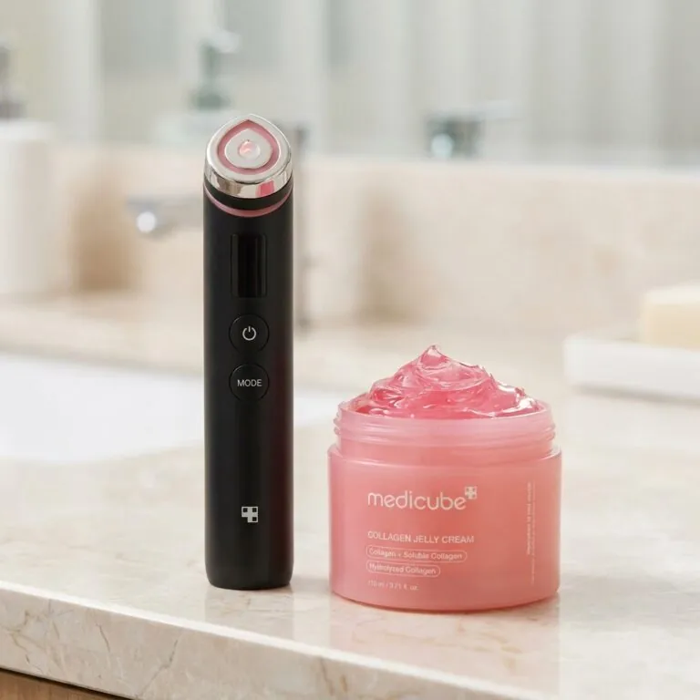 Medicube Booster Pro + Collagen Jelly Cream