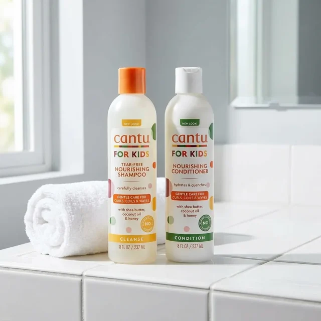 Cantu Kids dúo Shampoo + Conditioner, 2 × 237 ml