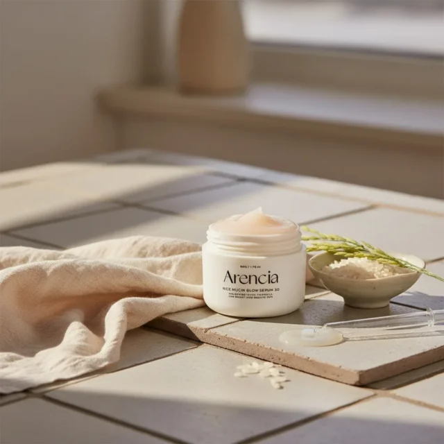 Arencia Rice Mucin Overnight Glow Serum 30, 50 g